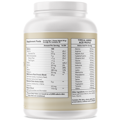 PLANT PROTEIN -Vanilla